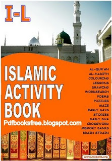 Islamic Activities book for kids in English