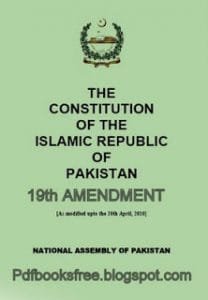 ConstitutionofPakistan19thamendmentinenglishpdf 208x300