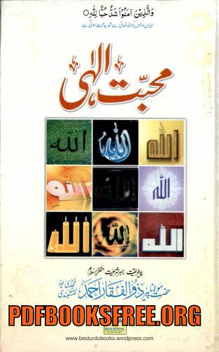 Mohabbat e Ilahi By Maulana Zulfiqar Ahmad Naqshbandi