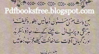 Islamic Wazaif Subah o Shaam ki Duain By Abu Muhammad Zamzami