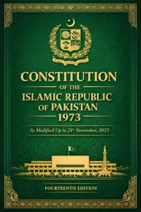 Constitution Of The Islamic Republic Of Pakistan 1973 up to 21 November 2025