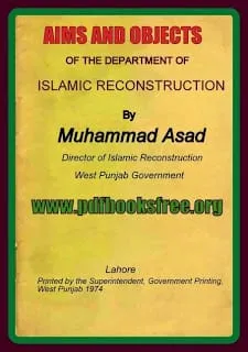 Aims And Objects of The Department of Islamic Reconstruction Pdf Free Download